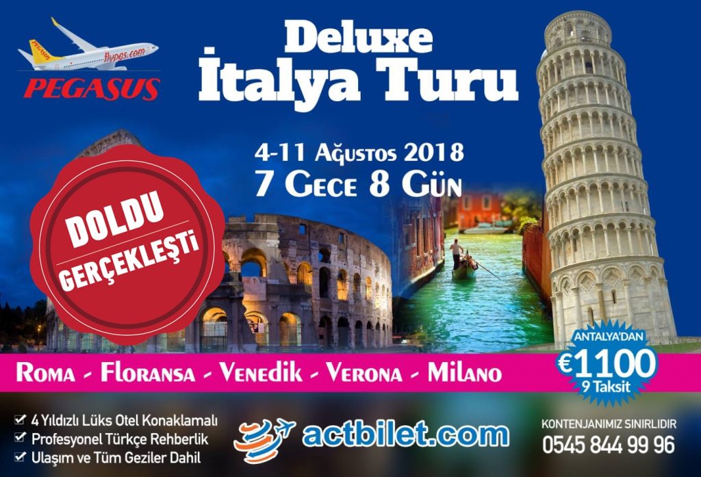 Deluxe İtalya Turu