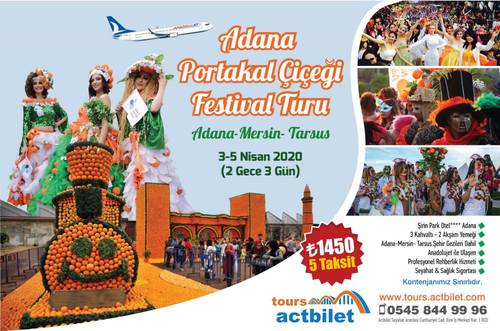 Adana Portakal Çiçeği Festival Turu