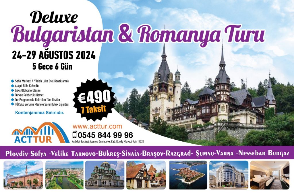 Bulgaristan & Romanya Transilvanya Turu